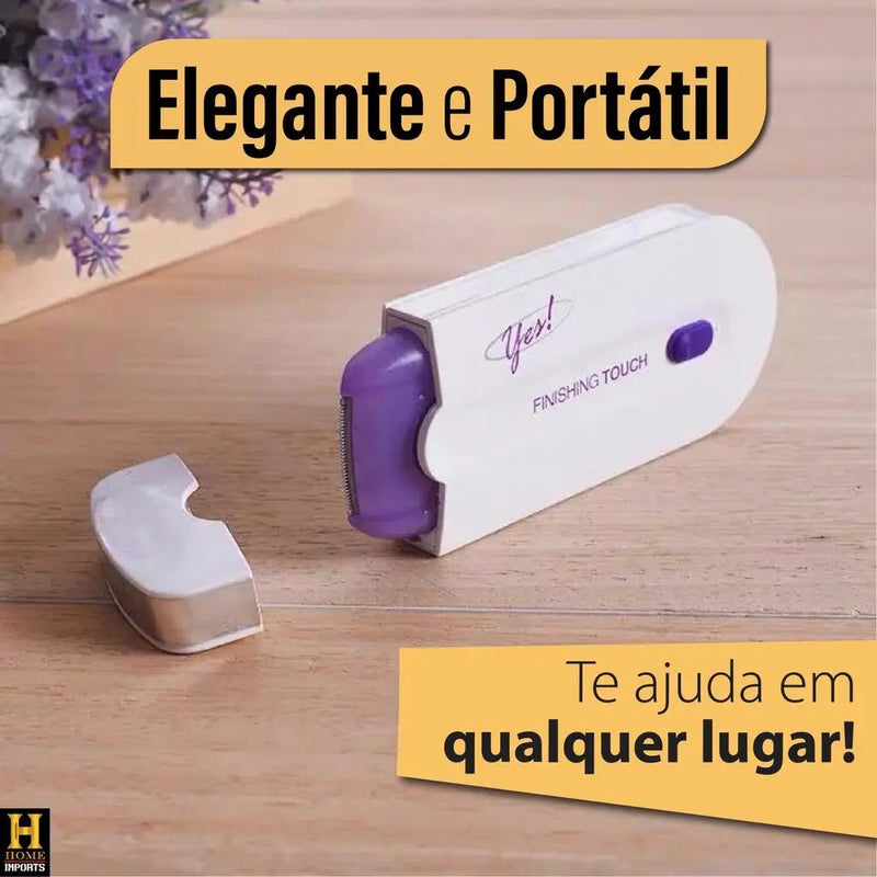 Depilador feminino elétrico Removedor De Pelos facial corporal Yes Finishing Touch Sem Fio recarregável