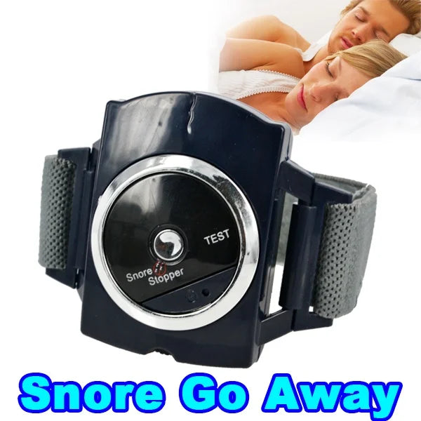 kebidumei Electronic snore Biosensor Anti Snore Wristband Watch Cessation Cure Solution Pure Sleeping Night Guard Aid