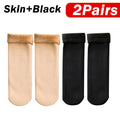 5Pairs Women Winter Thicken Warm Short Socks Thermal Cashmere Wool Socks Nylon Snow Velvet Boots Home Floor Calcetines Mujer