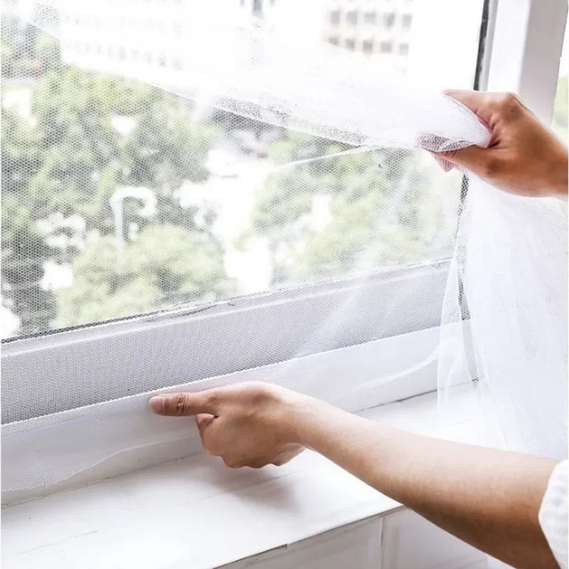 Anti-mosquito Window Net Anti-Insect Self-adhesive DIY Screen for Fly Bug Mosquito Door Curtain Mesh Protector Invisible Screen