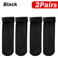 5Pairs Women Winter Thicken Warm Short Socks Thermal Cashmere Wool Socks Nylon Snow Velvet Boots Home Floor Calcetines Mujer