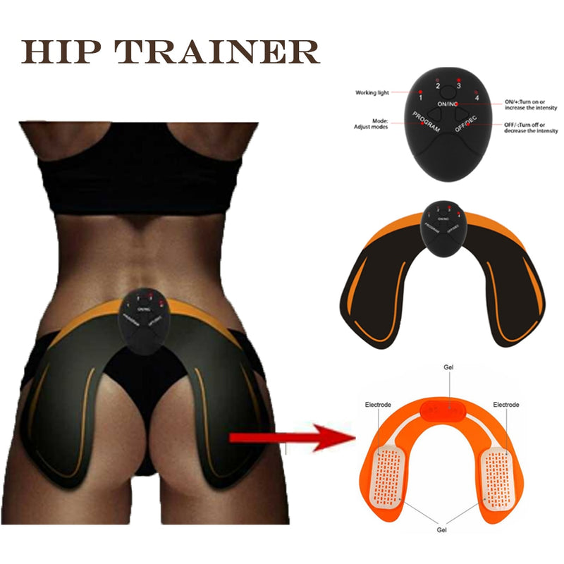 Ultimate ABS Simulator Waist Training Abdominal Muscle Exerciser Sticker Abdominal Trainer Arm /Hip Stickers for Women Men