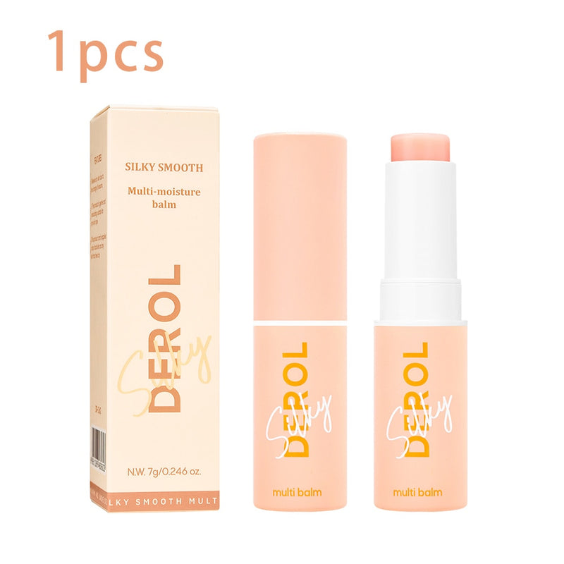 Collagen Multi Balm Stick Wrinkle Bounce Anti-Wrinkle Moisturizing Multi Balm Brighten Dull Skin Tone Cream Korean Cosmetics 7g