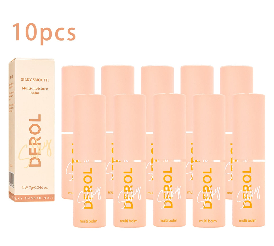 Collagen Multi Balm Stick Wrinkle Bounce Anti-Wrinkle Moisturizing Multi Balm Brighten Dull Skin Tone Cream Korean Cosmetics 7g