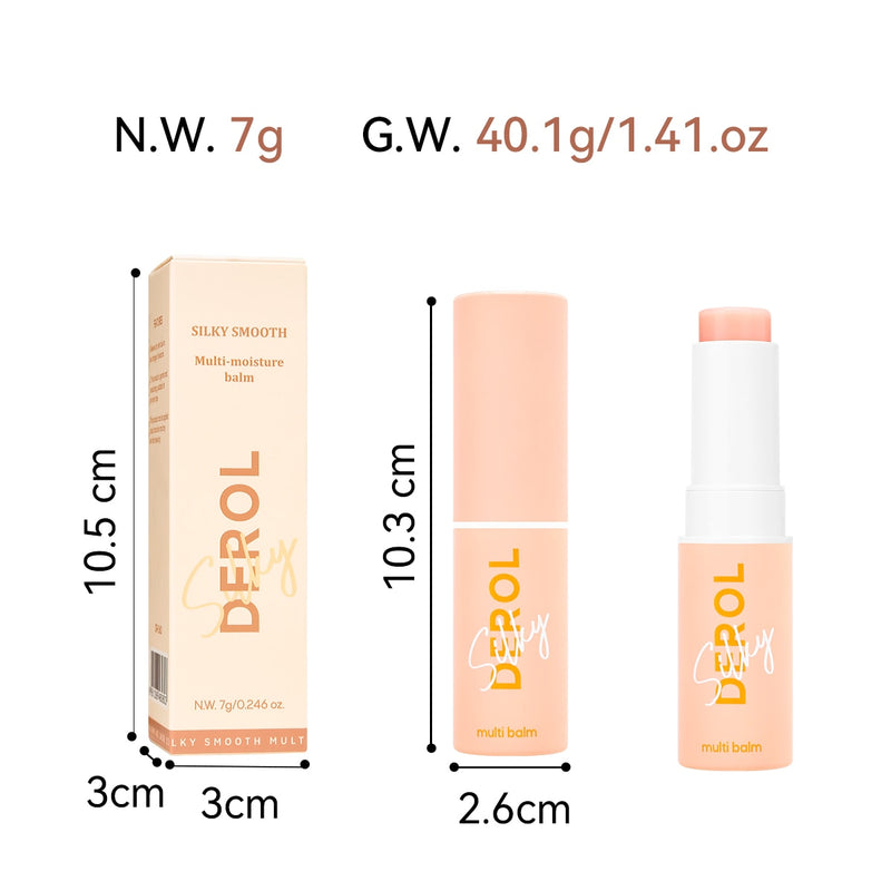 Collagen Multi Balm Stick Wrinkle Bounce Anti-Wrinkle Moisturizing Multi Balm Brighten Dull Skin Tone Cream Korean Cosmetics 7g